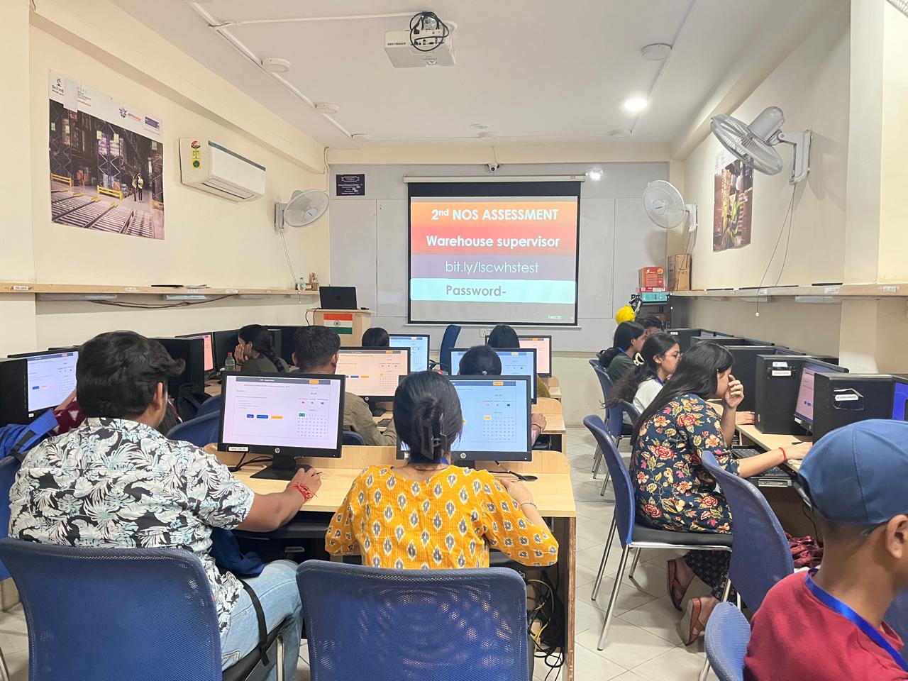 Warehouse supervisor training session at Aatmanirbhar